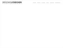 Tablet Screenshot of brookelydecker.com